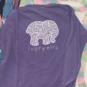 Pastel Purple ivory Ella long sleeve